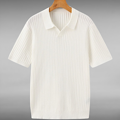 Thomas™ | Feel the subtle luxury of a ribbed polo 