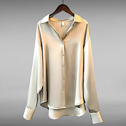 Edith™ | Luxurious silk blouse