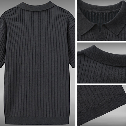 Thomas™ | Feel the subtle luxury of a ribbed polo 
